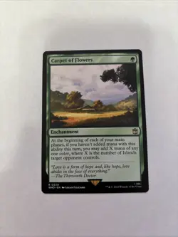 Carpet of Flowers Universes Beyond: Doctor Who Regular - Image 1