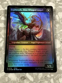 Sephiroth, Fabled SOLDIER #115 FOIL MTG Final Fantasy FIN NM X1 - Image 2