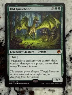 Old Gnawbone MTG Adventures in the Forgotten Realms Regular - Image 1