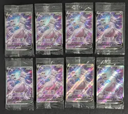 Pokemon TCG 8 Card Sealed Promo Lot. x8 Sealed Black Star Mewtwo V SWSH229. - Image 1