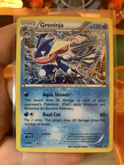 2016 Pokemon XY Black Star Promo Greninja XY162 - LP #16 - Image 2