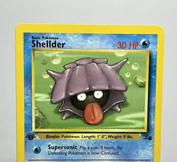 Shellder 54/62 (LP) 1st Edition Common Fossil Set 1996 WOTC Pokemon Card - Image 3