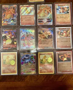 Pokemon Charizard Lot And Charmander Lot!! Shiny Charmander Charizard Ex Art!🎁 - Image 1