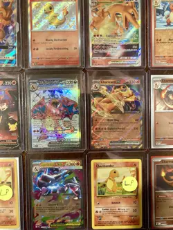 Pokemon Charizard Lot And Charmander Lot!! Shiny Charmander Charizard Ex Art!🎁 - Image 4