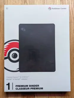 Pokemon Center Exclusive: Celestial Espeon & Umbreon Premium Binder - New In Box - Image 2