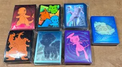 Pokemon TCG Charizard UPC/ ETB Sleeves 7 Sealed Pack Bundle 65 ct EACH MEWTWO 🔥 - Image 2