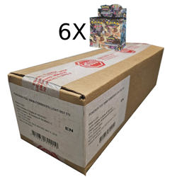 Pokemon Forbidden Light Booster Box Case 6x FACTORY SEALED RARE - Image 1