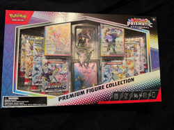 Pokemon x1 PRISMATIC EVOLUTIONS Premium Figure Collection Factory Sealed New - Image 1