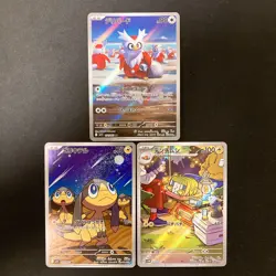 Delibird 074/063 Helioptile 070/063 Charjabug 076/071 AR Pokemon 3Set #120407 - Image 1
