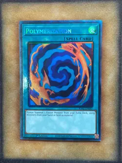 Yugioh Polymerization RA02-EN047 Collector Rare 1st Ed NM - Image 1