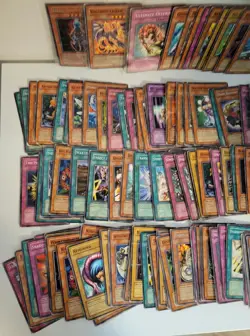 Yugioh 112 Card Lot Holos, 1st Editions, Limited, Unlimited Etc HP & Damaged - Image 2