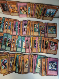 Yugioh 112 Card Lot Holos, 1st Editions, Limited, Unlimited Etc HP & Damaged - Image 3
