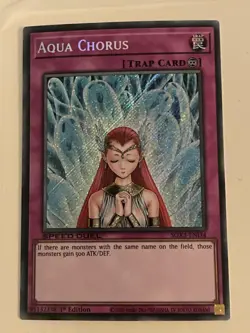 Aqua Chorus (Secret Rare) Speed Duel GX YuGiOh #SGX3-ENI34 - Image 1