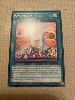 Yu-Gi-Oh! Symph amplifire mint common 1st ed RATE-EN092 - Image 1