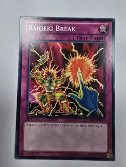 Raigeki Break YS12-EN031 Xyz Symphony 1st Edition Yu-Gi-Oh Tcg - Image 1