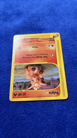 Pokemon Vulpix TCG Expedition Base Set 136/165, Regular Common Card - Image 5