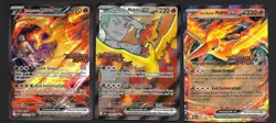Pokemon TCG - Team Rocket's Moltres UPC Promos - SIR / UR / DR - 3 Cards - Image 1