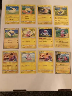 Lot Of 12 Mareep and Flaaffy Pokemon Cards - Image 1