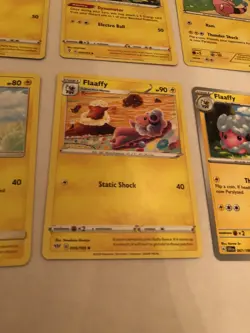 Lot Of 12 Mareep and Flaaffy Pokemon Cards - Image 5