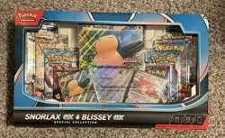 Pokemon Trading Card Game Snorlax ex and Blissey ex Special Collection Box - Image 1