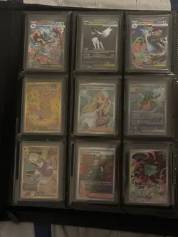 Pokemon Card Collection Lot EX SIR Trainer Binder + Sleeves + Extras $760+ Value - Image 1
