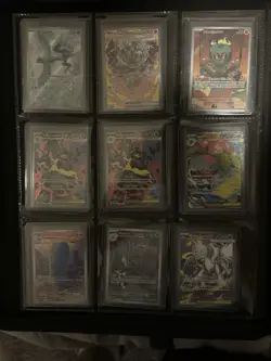 Pokemon Card Collection Lot EX SIR Trainer Binder + Sleeves + Extras $760+ Value - Image 2
