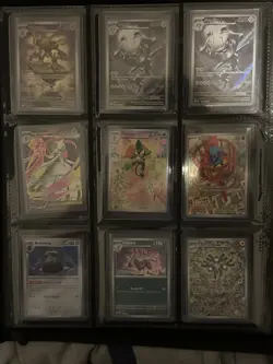 Pokemon Card Collection Lot EX SIR Trainer Binder + Sleeves + Extras $760+ Value - Image 3