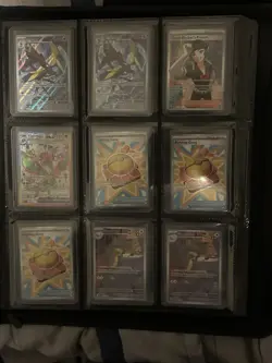 Pokemon Card Collection Lot EX SIR Trainer Binder + Sleeves + Extras $760+ Value - Image 5