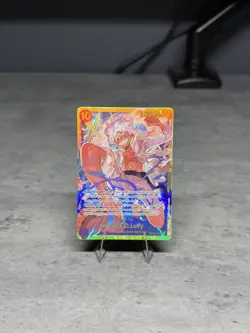 One Piece TCG: Monkey.D.Luffy OP05-119 SEC - English Card Near-Mint Secret Rare - Image 1