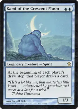 Kami of the Crescent Moon Saviors of Kamigawa VLP/NM Magic: The Gathering Card - Image 1