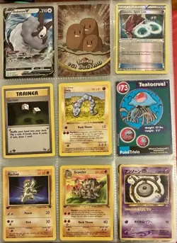 Vintage Pokemon Card Collection - No Binder Lot 5 Pages - Holo - Modern LP/NM - Image 3