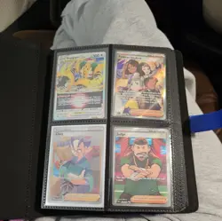 Ultra PRO 4 Pocket PRO-Binder 180 Card Capacity Pokemon (USED) with bonus cards - Image 2