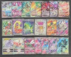 Pokemon TCG 20 Card Full Art Lot. Blissey V, Crobat V, Team Rockets Nidoking - Image 1