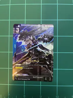 GUNDAM TCG CARD GAME DELTA PLUS - GD01-006 R+ FOIL ENGLISH NEWTYPE RISING - Image 1