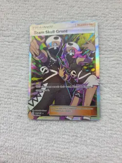 Pokemon TCG Team Skull Grunt 149/149 Sun And Moon Trainer Card - Image 2