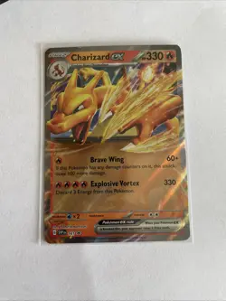 Charizard EX Card Holder And Set Of Charmander, Chameleon And Charizard EX Card - Image 4