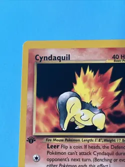 1st Edition Cyndaquil - Neo Genesis - #56/111 - Vintage Pokemon Card 2000 WOTC - Image 3