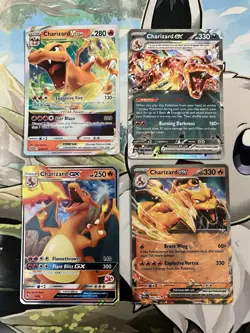 Pokemon TCG Charizard Lot Of 4 Cards. Gx Ex Vstar 🔥🔥🔥 - Image 1