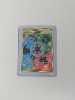 Unit Energy 170/156 Pokemon Ultra Prism Sun & Moon Gold Card Secret Rare - Image 4