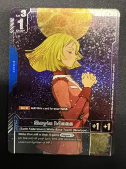 GD01-087 Sayla Mass R+ Alt Art Gundam Card Game - Image 1