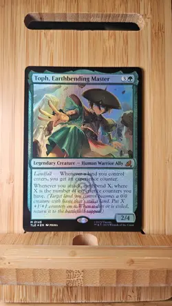 Toph, Earthbending Master - TLE 0145 - NM - MTG Magic Foil - Image 1