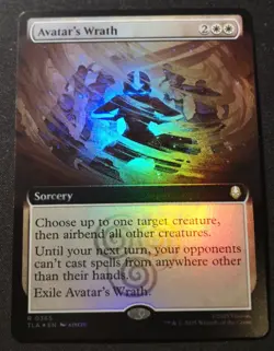 Avatar's Wrath - Foil - Extended Art - TLA - MTG - EN - NM - 0365 - Image 1