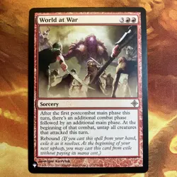 MTG World at War The List - Rise of the Eldrazi Near-Mint Rare!! - Image 1