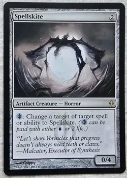 MTG Magic the Gathering Spellskite (159/181) New Phyrexia LP - Image 1