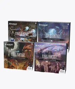 Magic The Gathering: Final Fantasy Scene Box Bundle Set of 4 New Sealed - Image 1