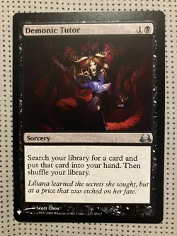 Demonic Tutor (DVD) The List Reprints Regular - Image 1