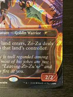 MTG Halo Foil Zo-Zu the Punisher Secret Lair Encyclopedia Magic the Gathering - Image 4