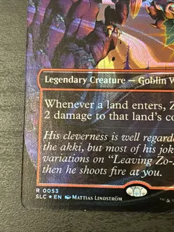 MTG Halo Foil Zo-Zu the Punisher Secret Lair Encyclopedia Magic the Gathering - Image 5
