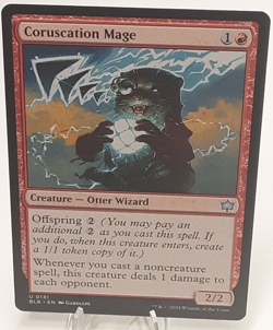 MTG - Bloomburrow - Coruscation Mage - #0131 - Playset x4 - Near Mint - Image 1