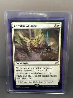 MTG Chivalric Alliance MOC 0011 R Lightly Played - Image 1